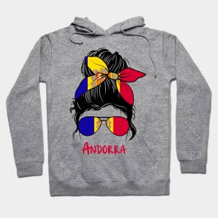 Andorra girl, Proud Flag, Andorra gift heritage, Andorran girlFriend Hoodie